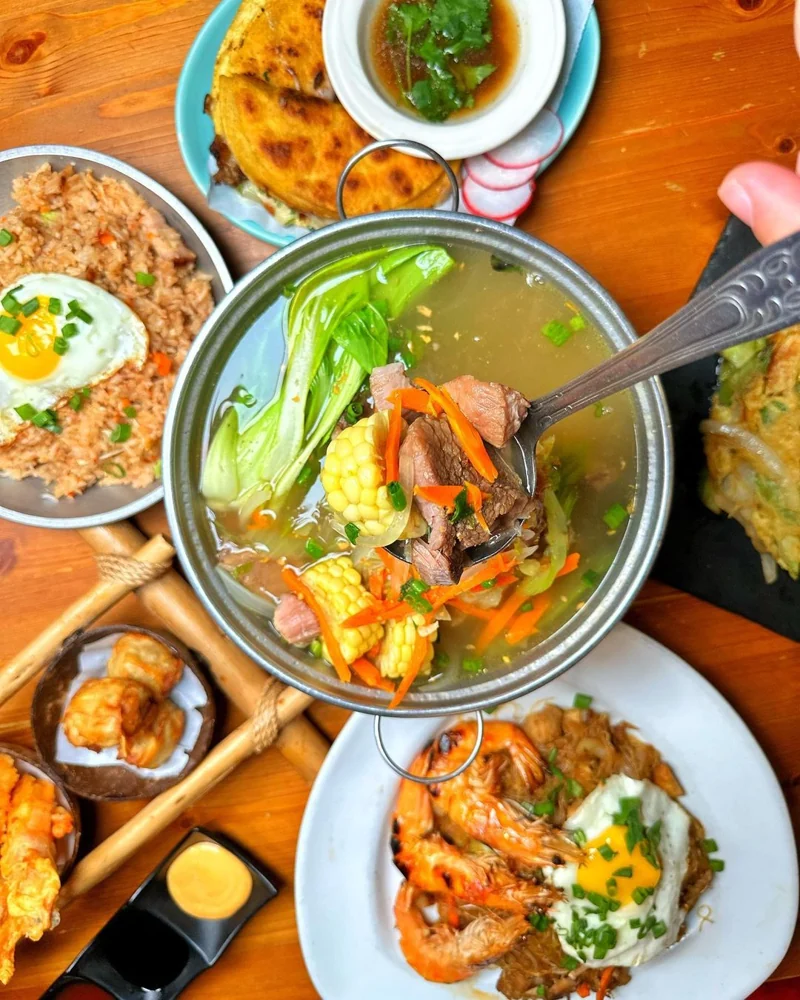 Bulalo and other dishes at Full House BBQ