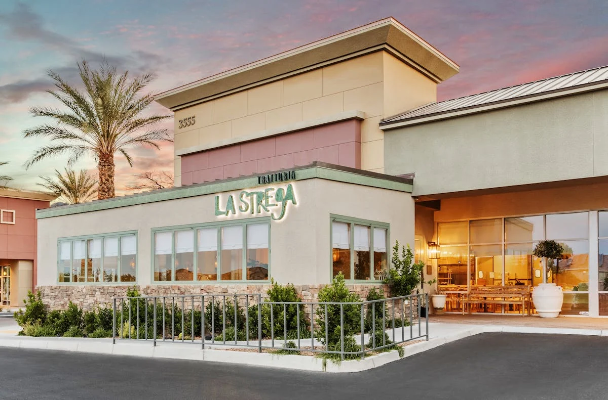 La Strega restaurant exterior in Summerlin