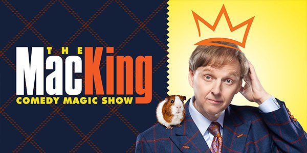 Mac King Comedy Magic show artwork