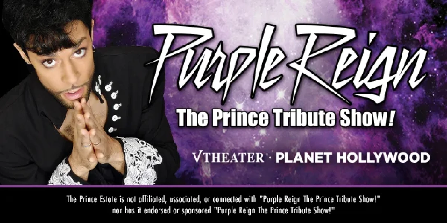 Purple Reign: The Prince Tribute Show at V Theater, Planet Hollywood